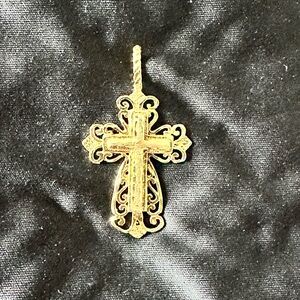 Gold Cross Pendant